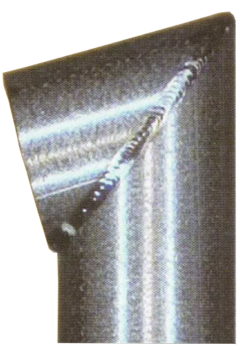 Sváření laserem - ilustrace sváru